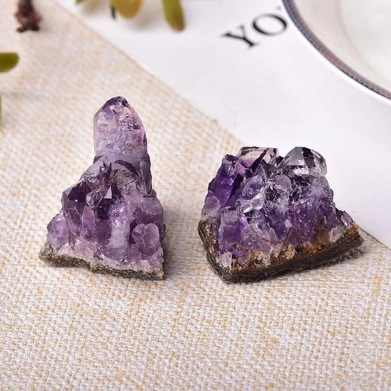 1-Piece Natural Amethyst Crystal Cluster Quartz