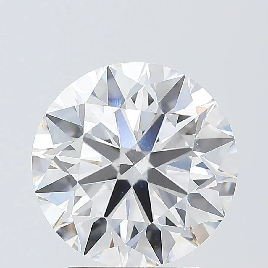 3.02 Carat Round Lab Grown Diamond