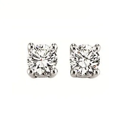 3/8 Ct TW Diamond Stud Earrings