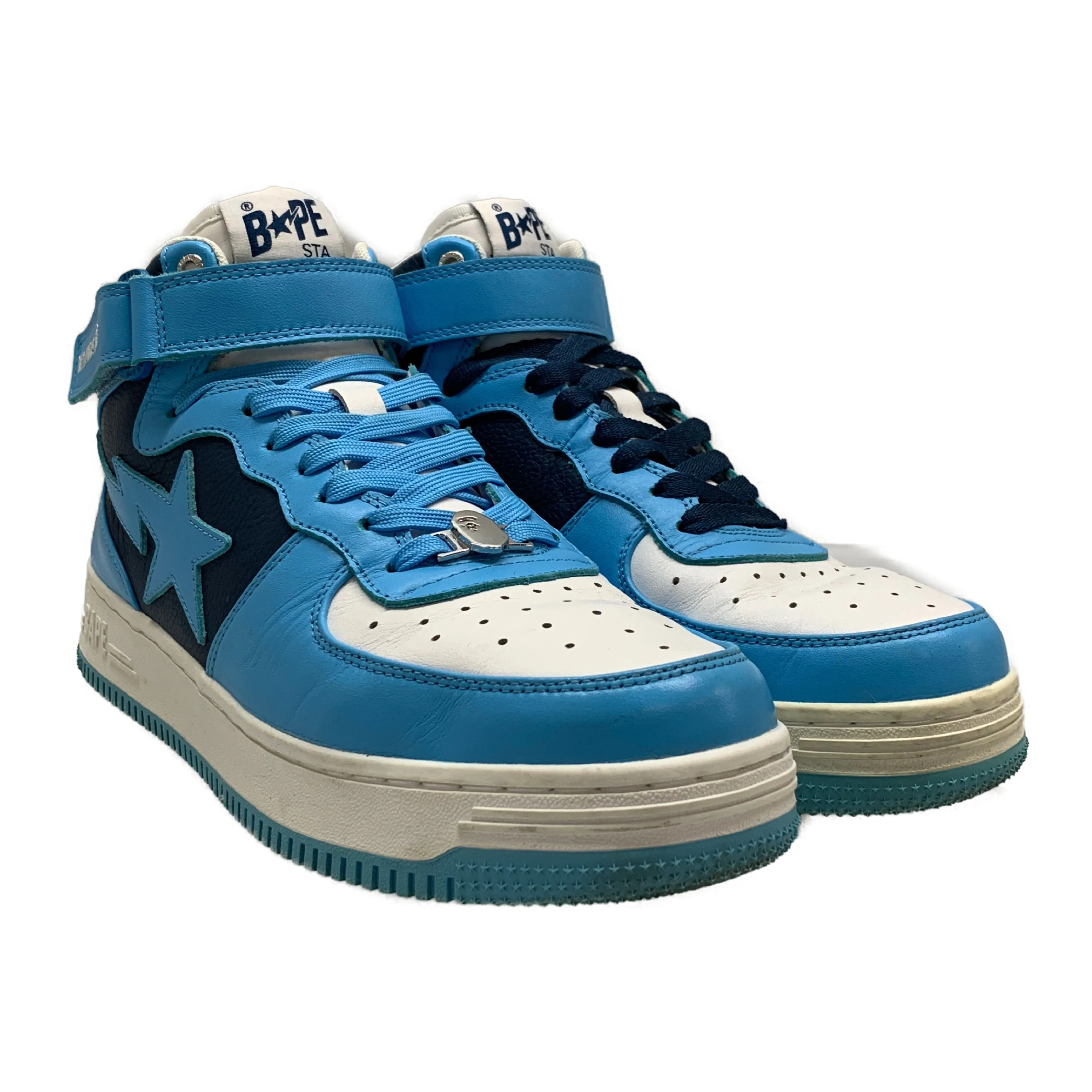 A BATHING APE/Hi-Sneakers/US10/BLU/M191010