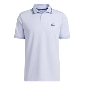 adidas Golf Go-To Pique Polo - Violet Tone/Crew Navy