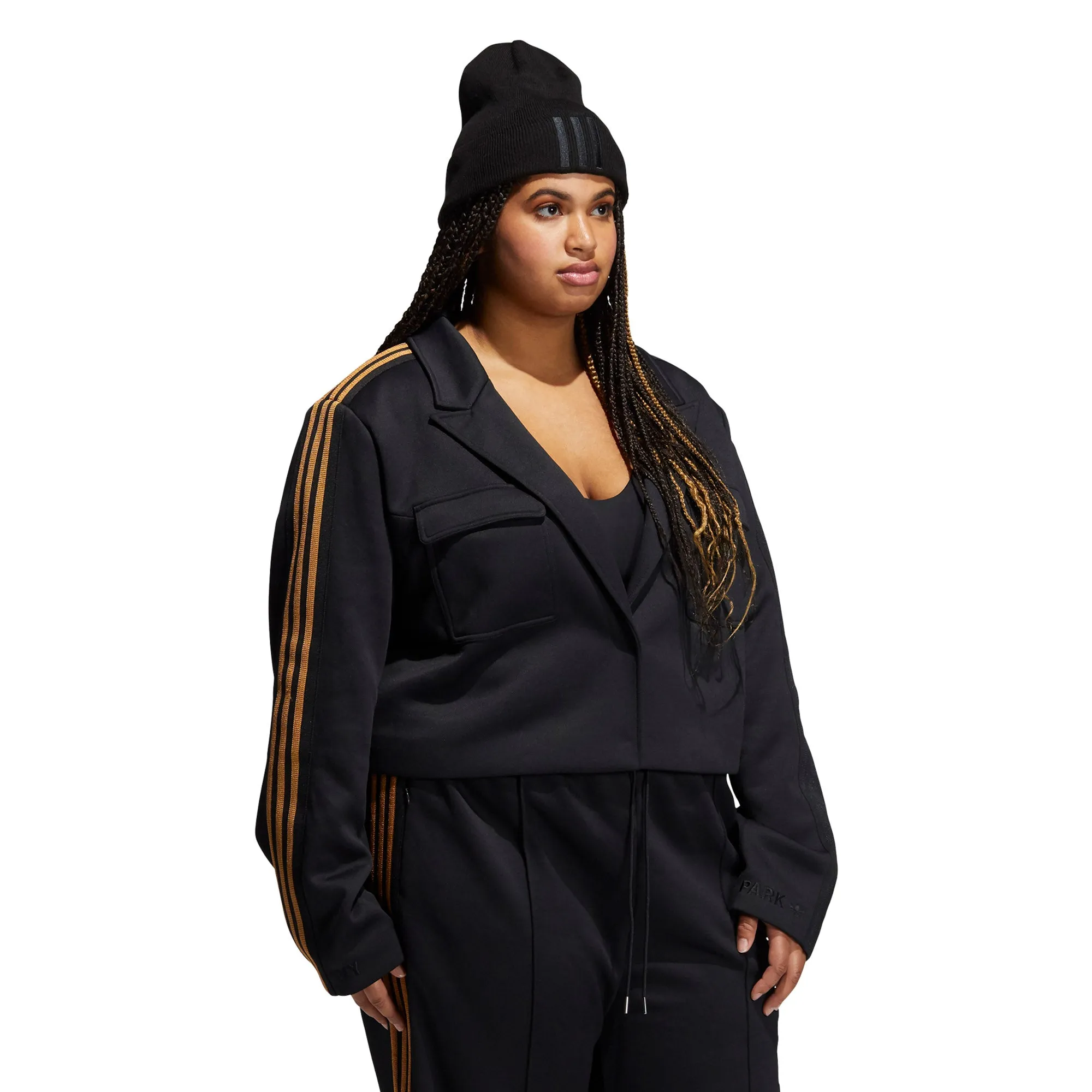 Adidas x Ivy Park Women Crop Suit Jacket