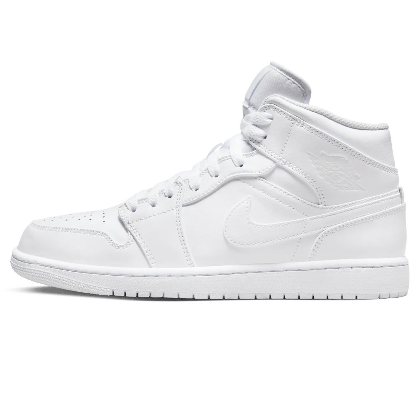 Air Jordan 1 Mid 'Triple White' 2022