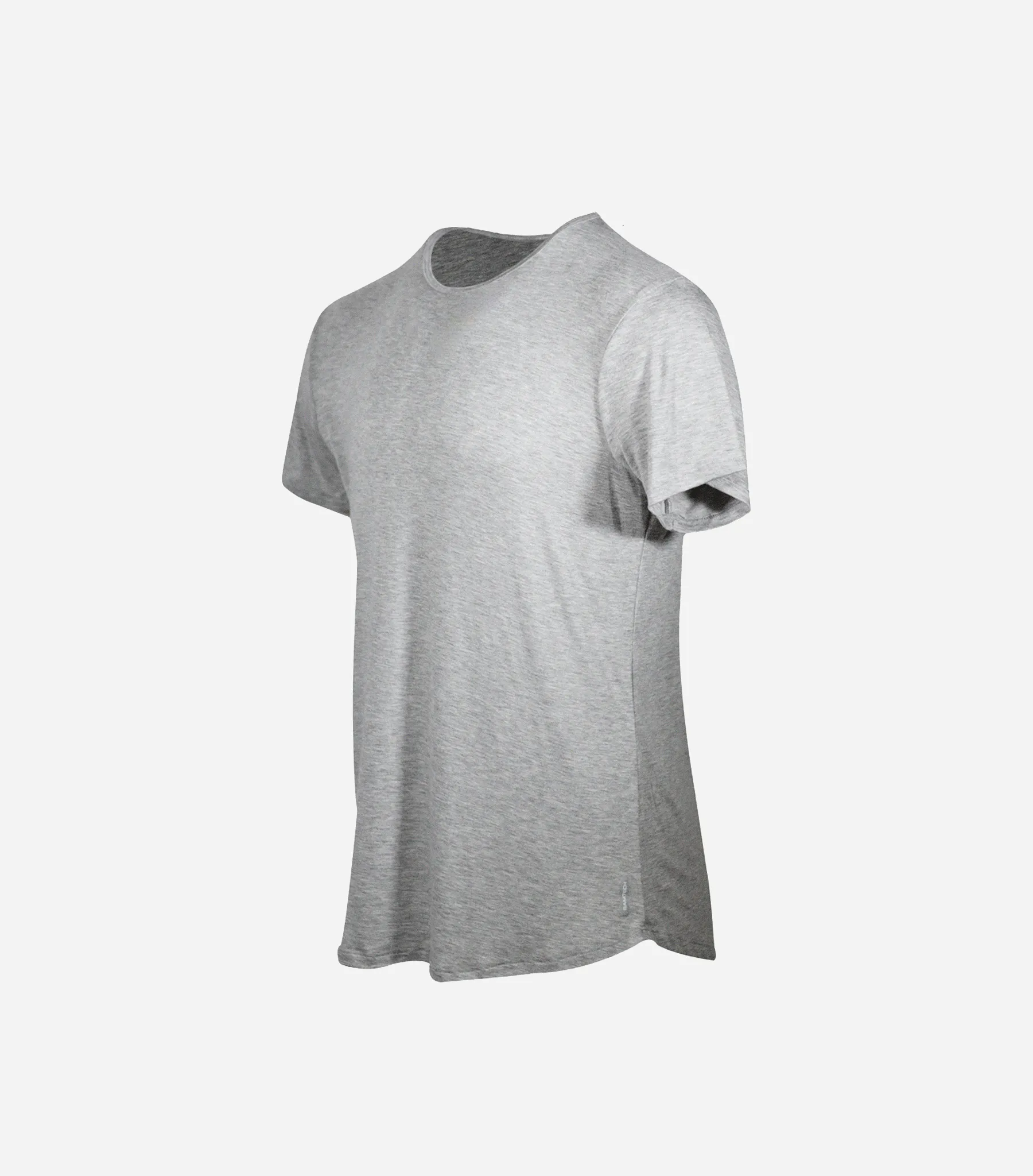 Bamboo Swift Curve-Hem T-Shirt - Sandstone