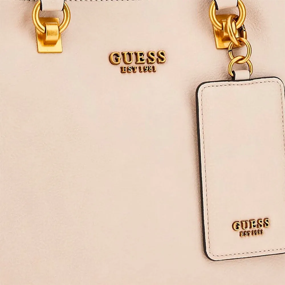 Borsa Donna a Mano con Tracolla GUESS Linea Arja colore Stone