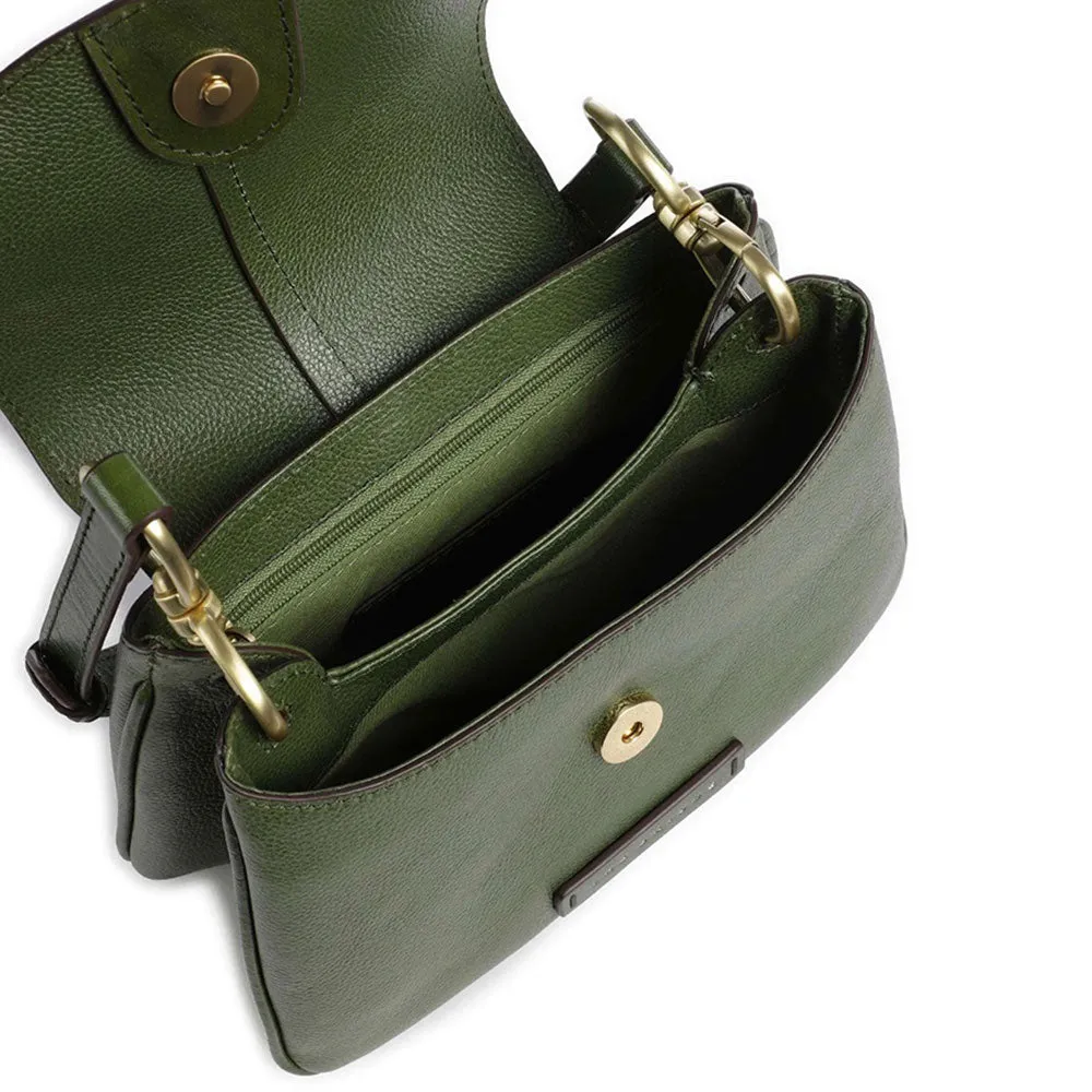 Borsa Donna a Tracolla THE BRIDGE linea Elisabetta in Pelle Verde