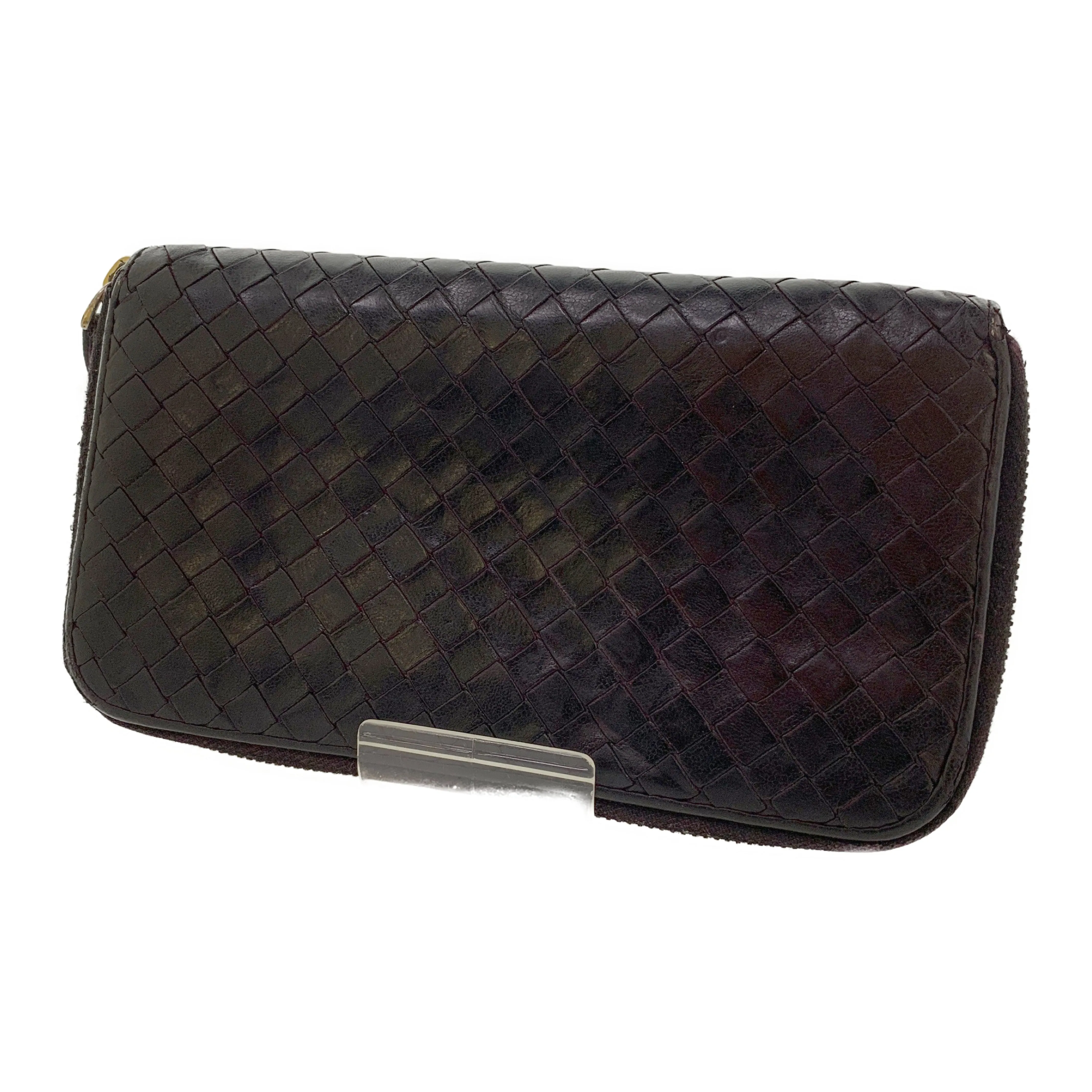 #BOTTEGA VENETA/Long Wallet/BLK/Leather/114075 V0013 5501