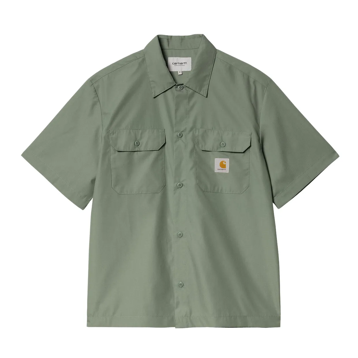 Camicia Uomo Carhartt WIP S/S Craft Shirt Verde