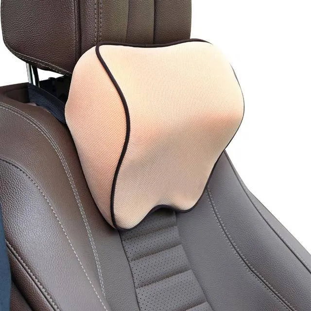 Car Neck Headrest Pillow Cushion Memory Cotton