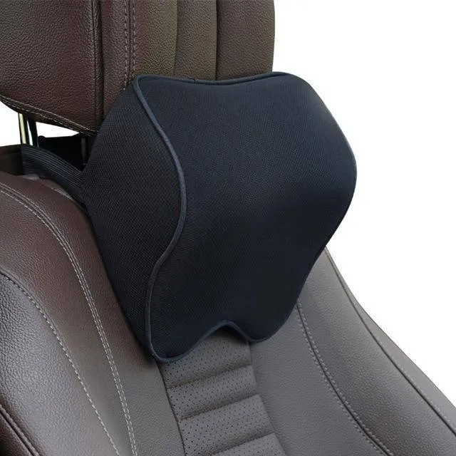 Car Neck Headrest Pillow Cushion Memory Cotton