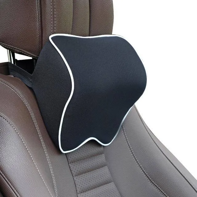 Car Neck Headrest Pillow Cushion Memory Cotton