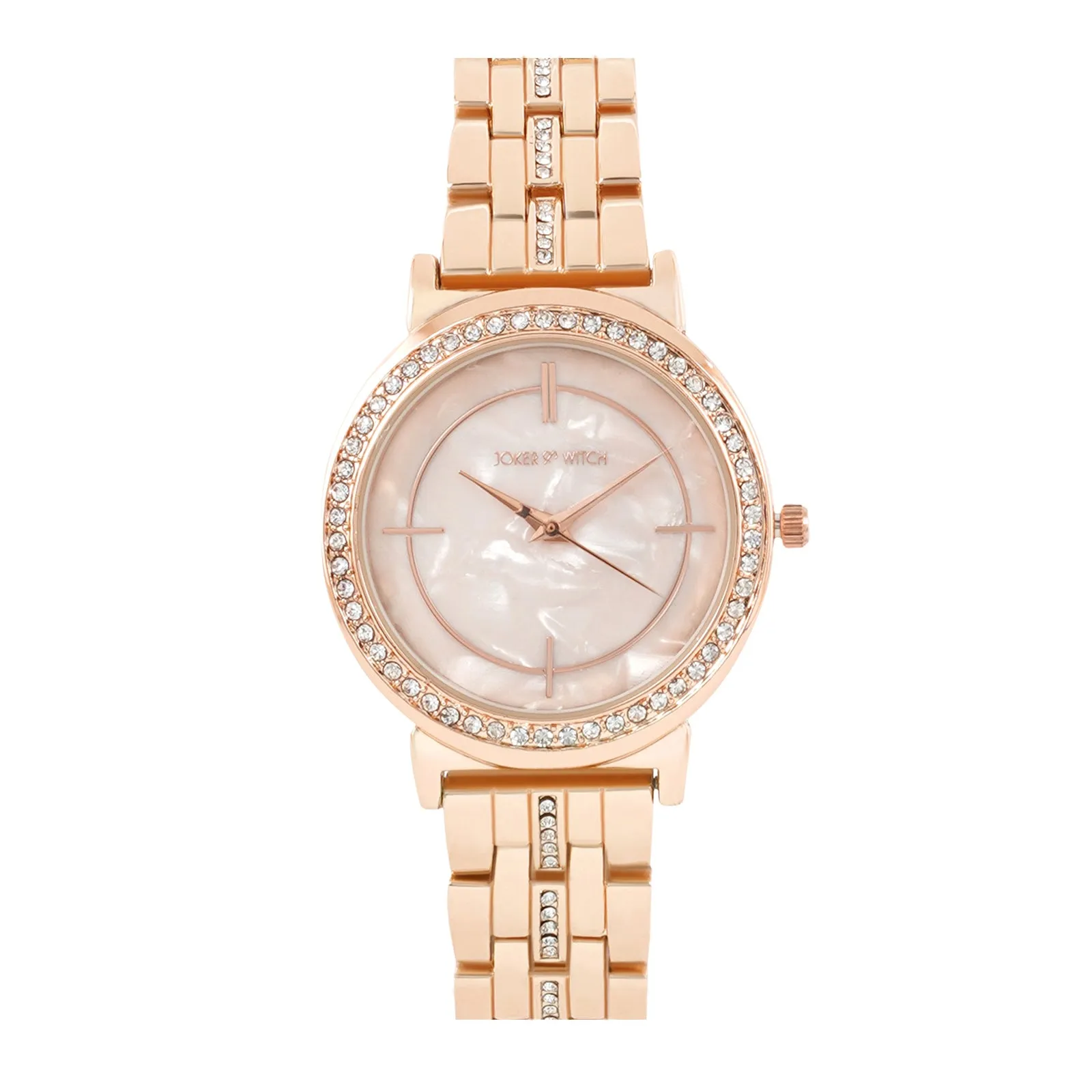 Champagne Please Rosegold Watch Bracelet Stack