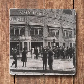 Comiskey Park Marble Coaster