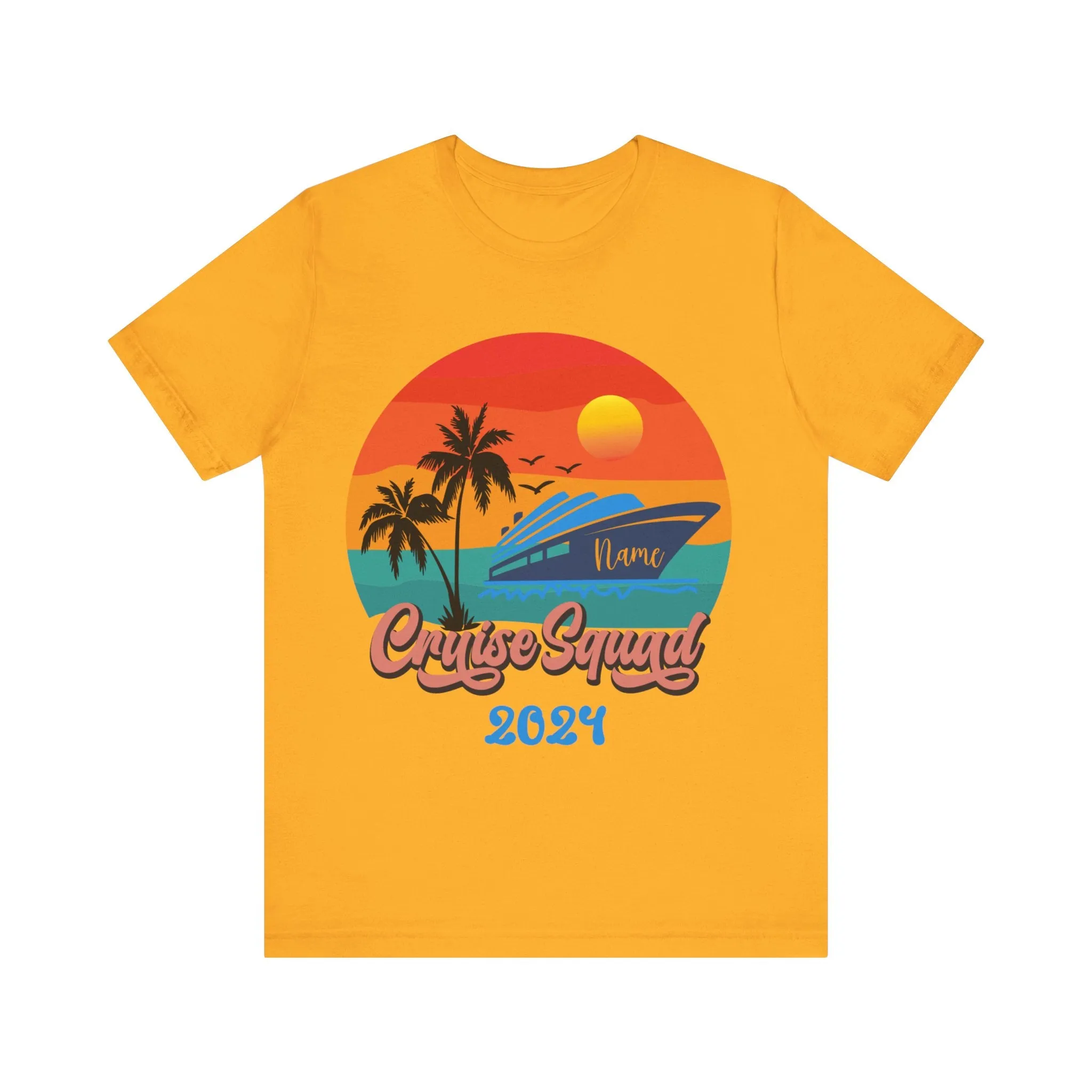 Custom Cruise Squad Vacation Shirts Personalized For You