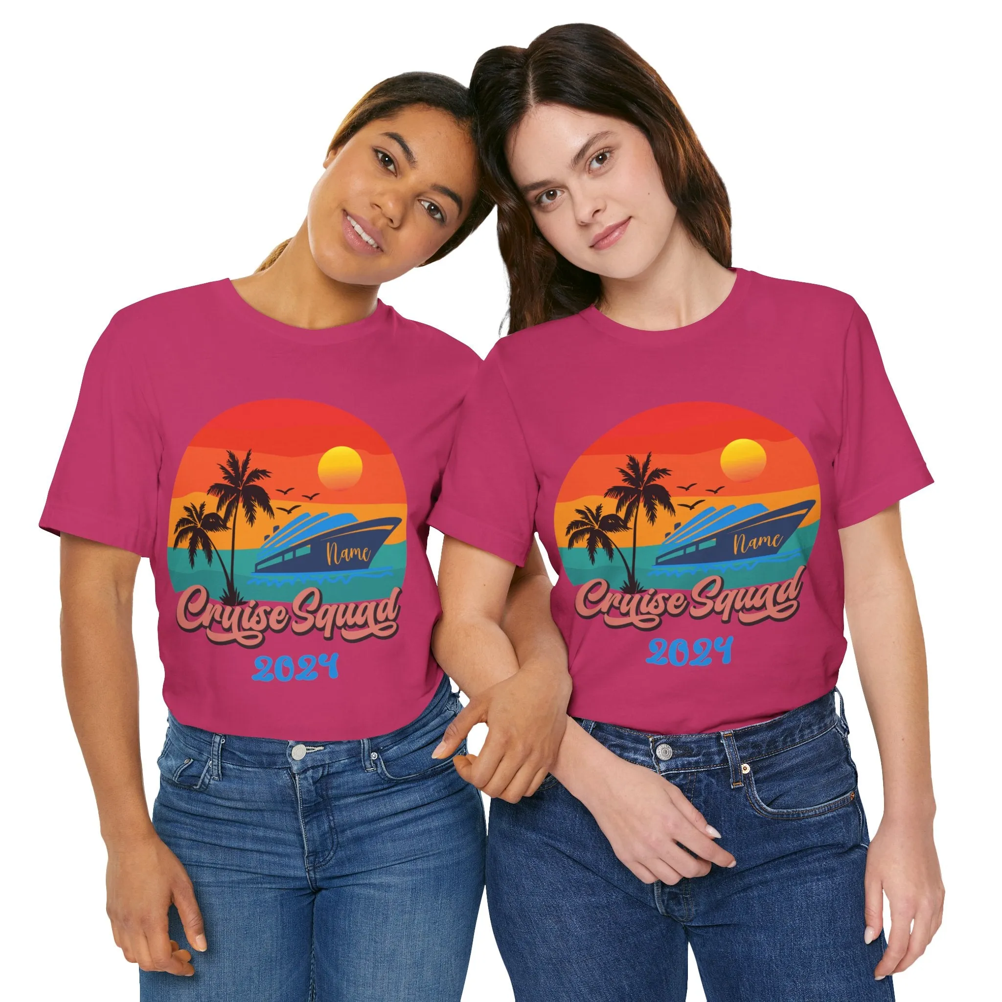 Custom Cruise Squad Vacation Shirts Personalized For You