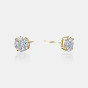 Diamond Illusion Studs