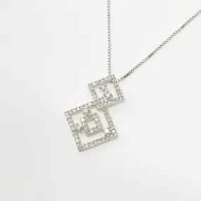 Diamond Squares Pendant