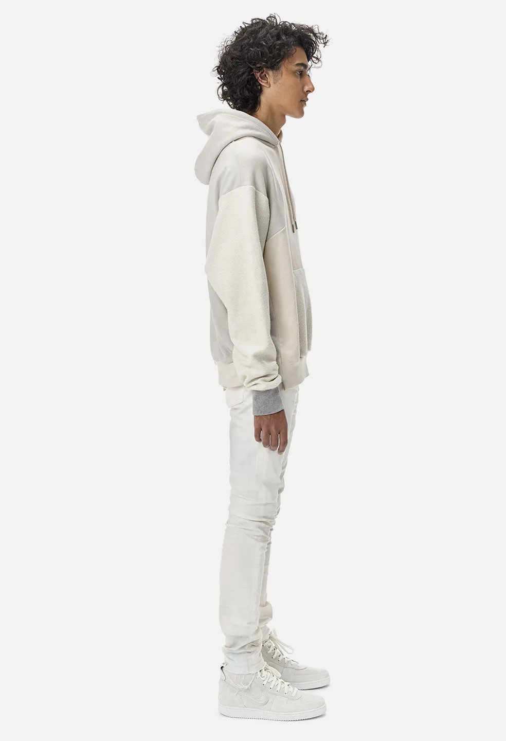 Distorted Hoodie / Pearl