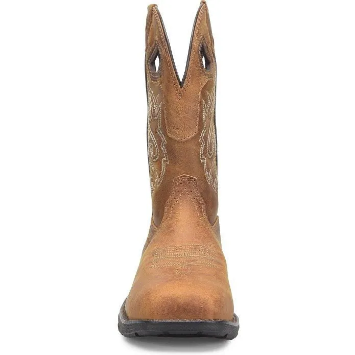 Double H Men's Lonetree 11" Comp Toe Western Work Boot -Brown- DH5432