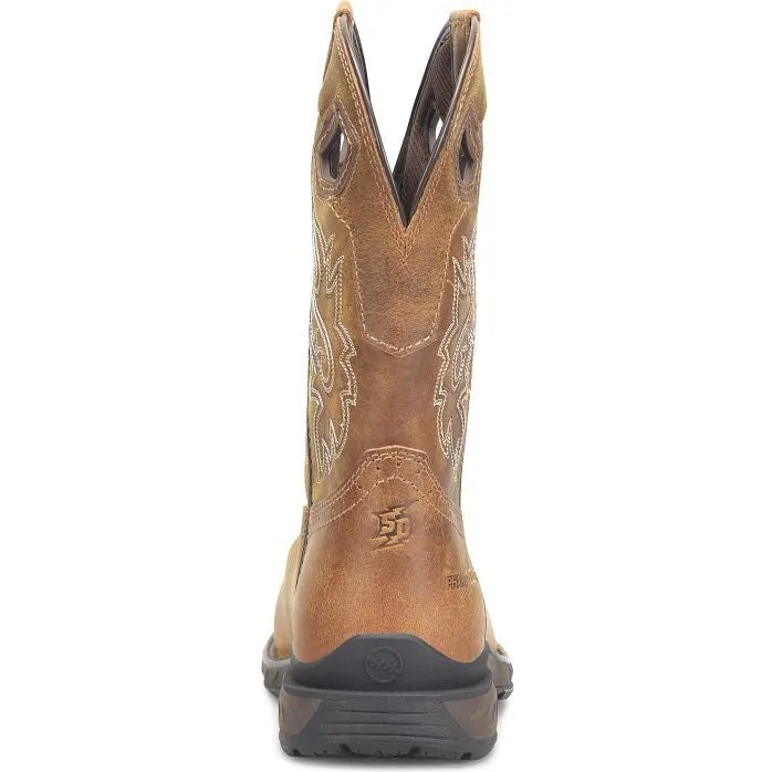 Double H Men's Lonetree 11" Comp Toe Western Work Boot -Brown- DH5432