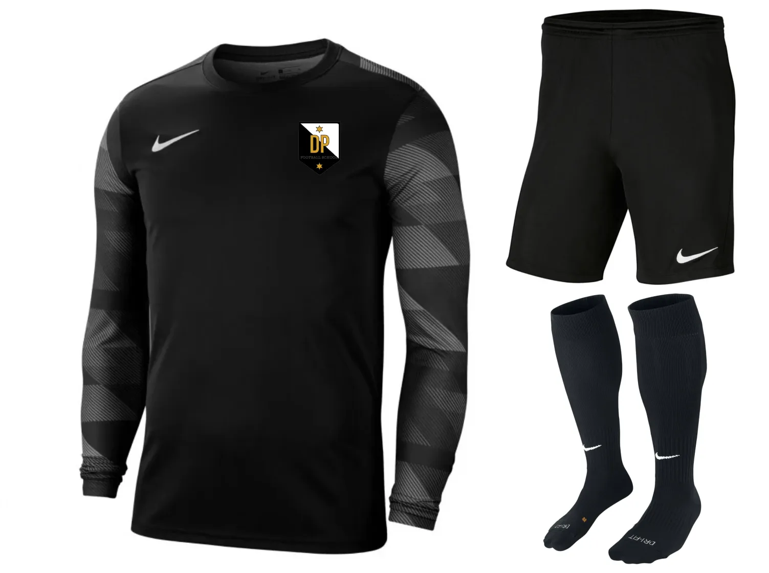 DP Academy - Goalkeeper Kit Black.