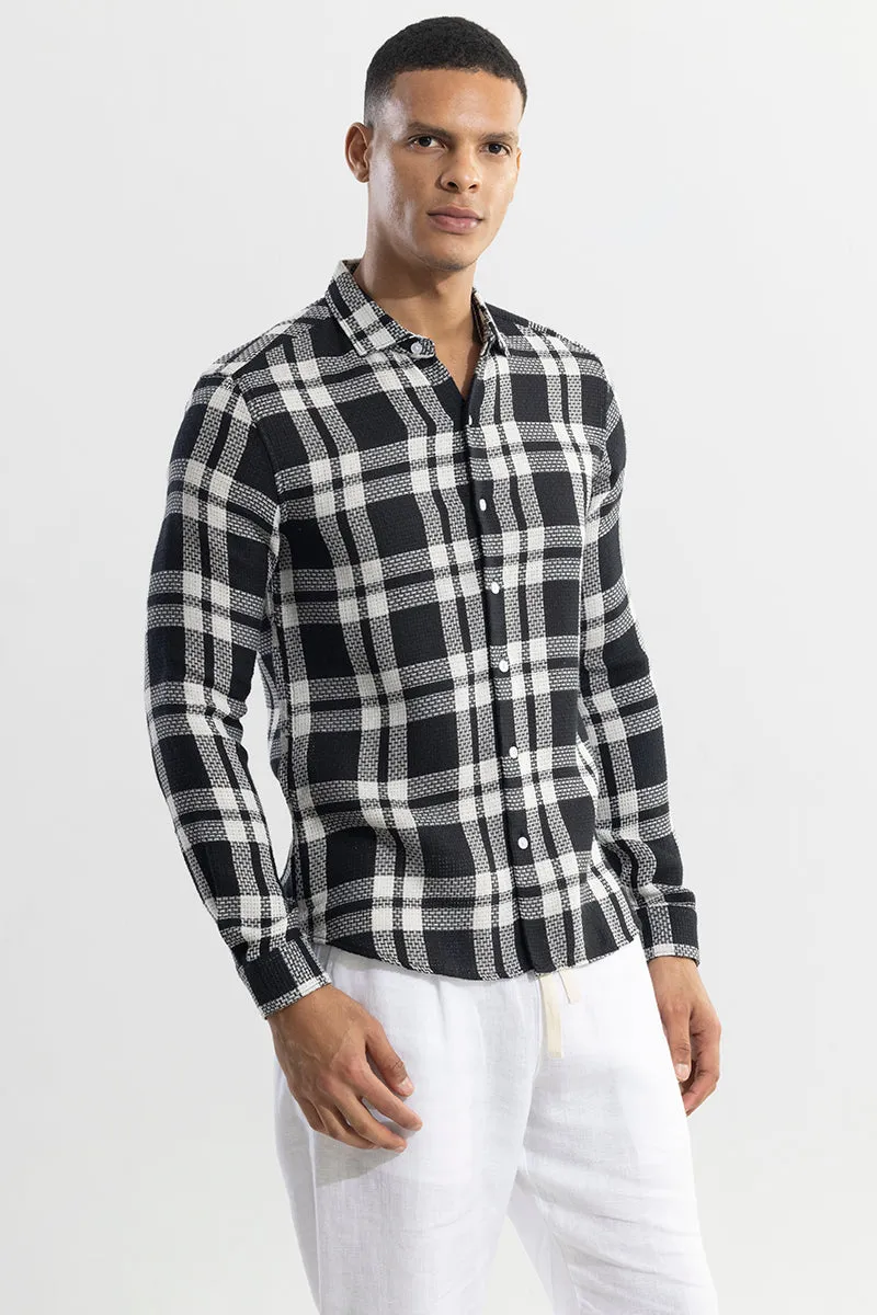 Dulet Black Checks Shirt