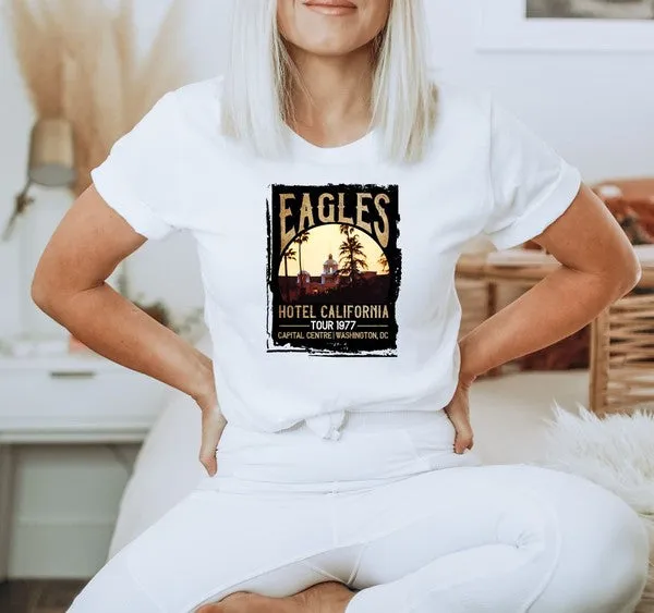 Eagles Hotel California Music Fest Tee