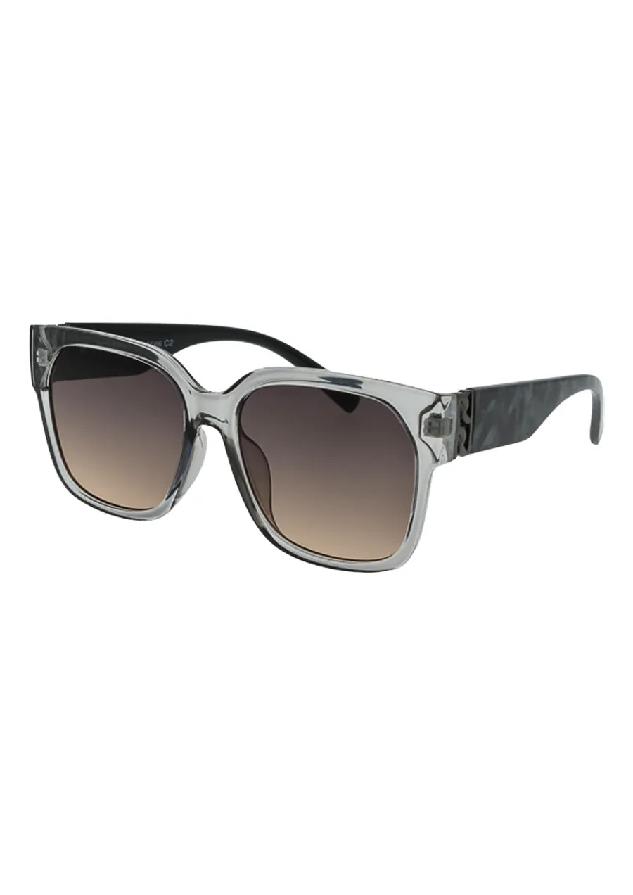 Ego Lux Oversized Square Sunglasses (1166)