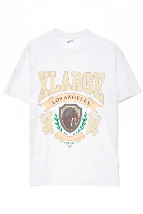 EMBLEM LOGO TEE WHITE