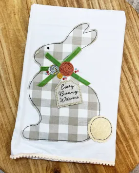 Every Bunny Welcome Tea Towel