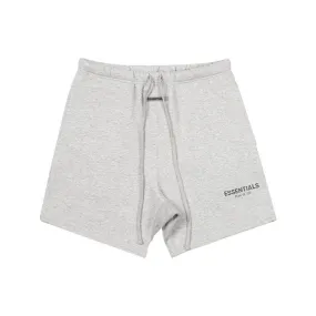 FOG Essentials Logo Sweat Shorts - Light Heather Oatmeal