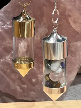 Glass Bottle Pendulums