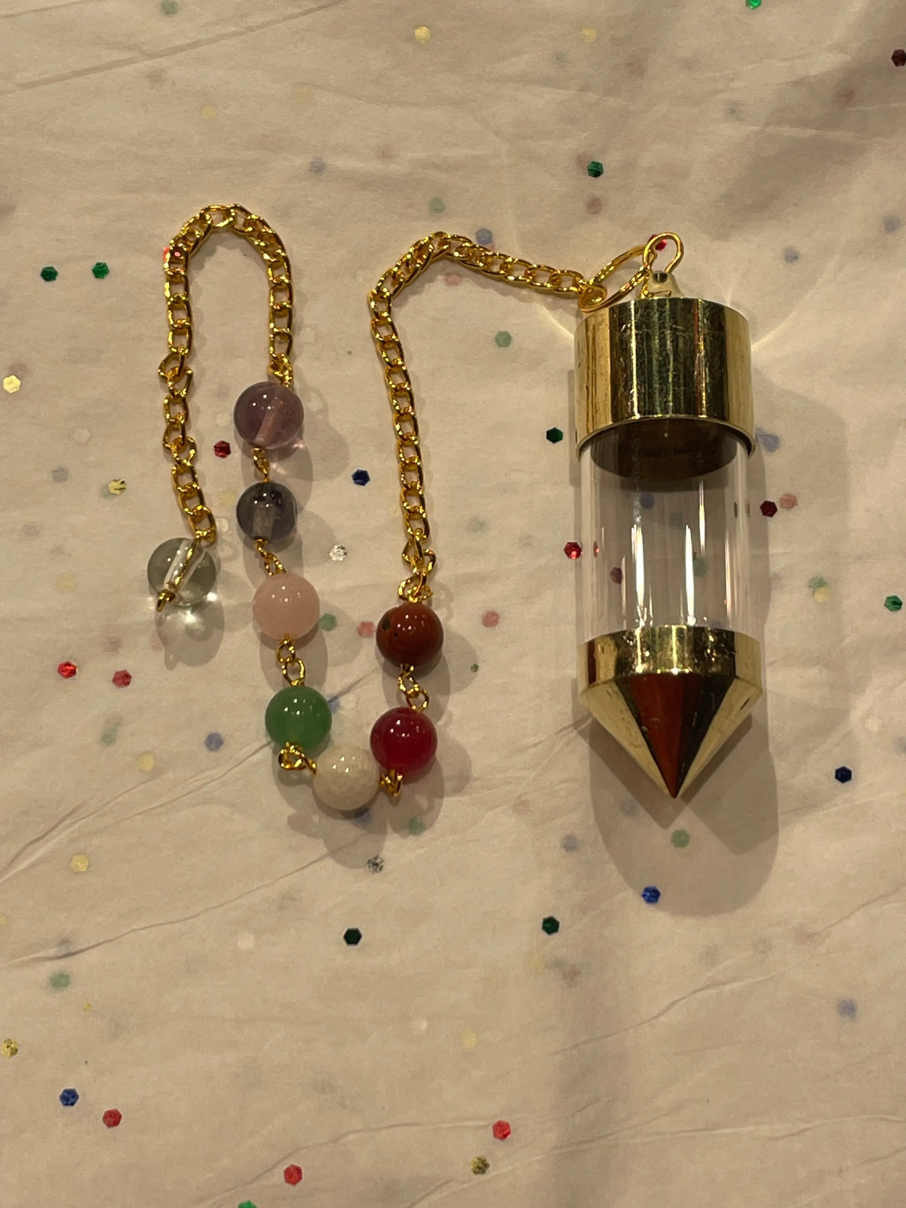 Glass Bottle Pendulums