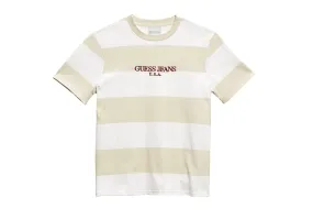 Guess Farmers Market Rugby STripe Tee Winter White