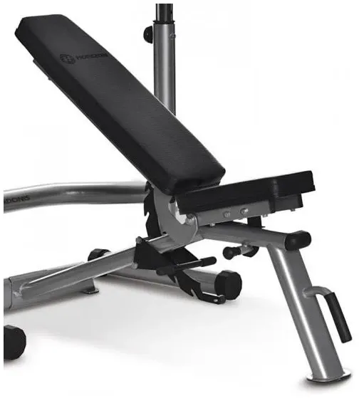 Horizon Adonis professional bench silver-black