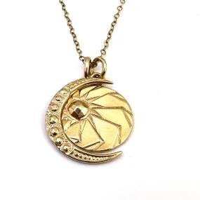 HORIZON MOON Necklace Set - Gold