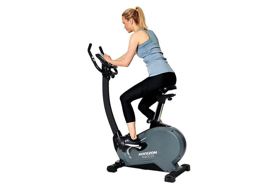 Horizon PAROS 2.0 exercise bike for users with a maximum weight of 136kg