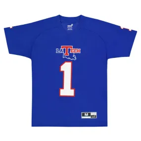 Kids' (Junior) Louisiana Tech Bulldogs Number 1 Jersey (KN48NG1L6)