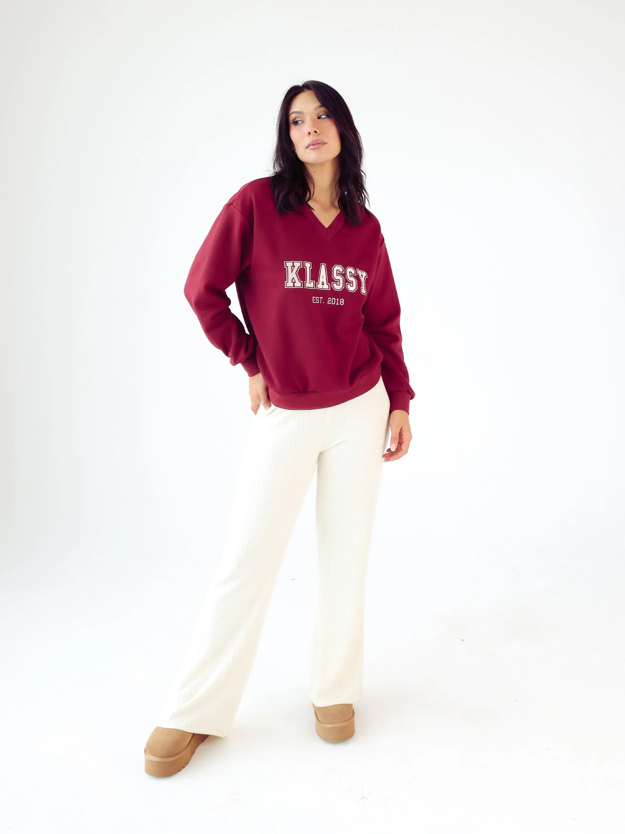 Klassy Varsity Sweater