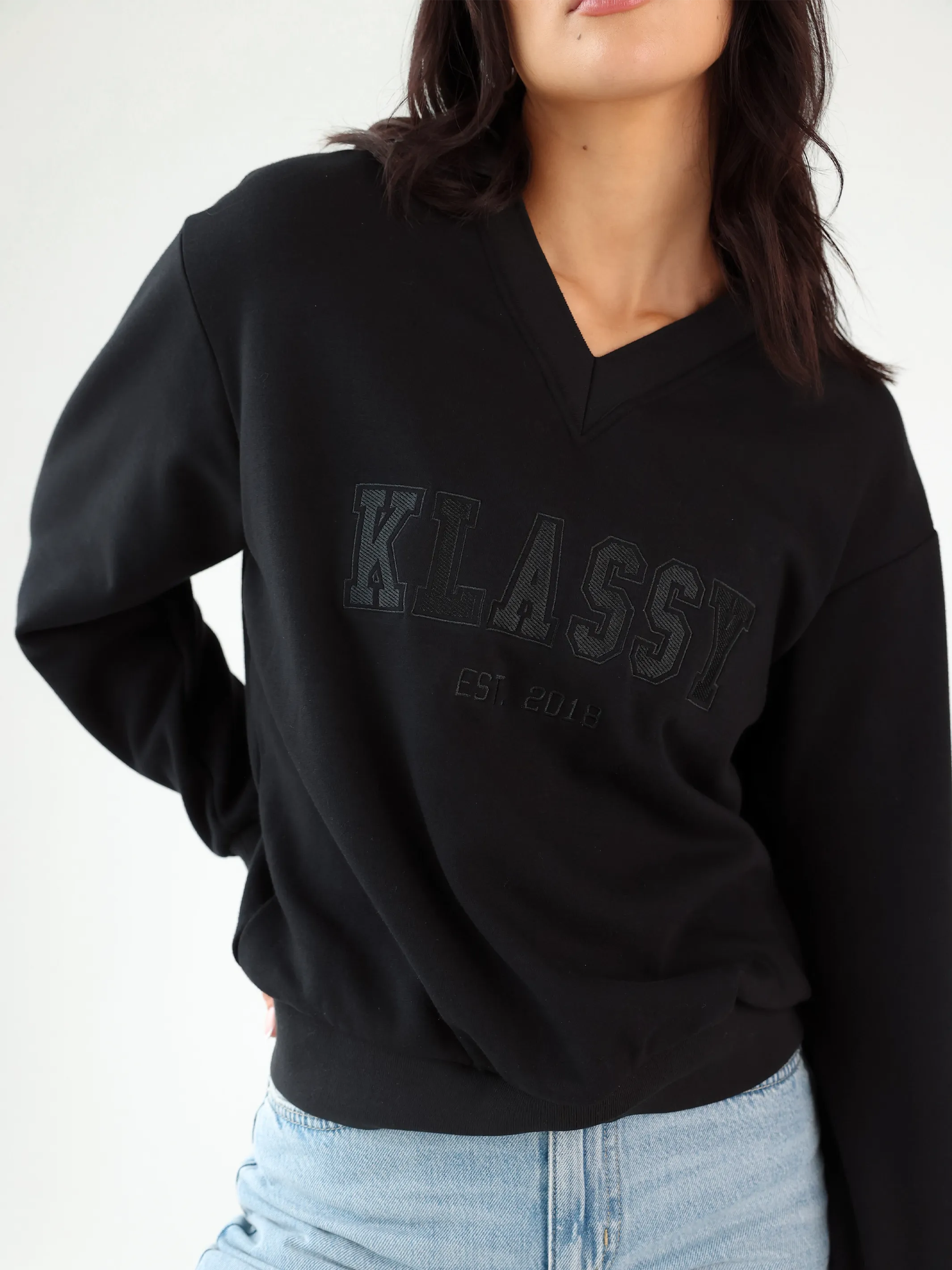 Klassy Varsity Sweater