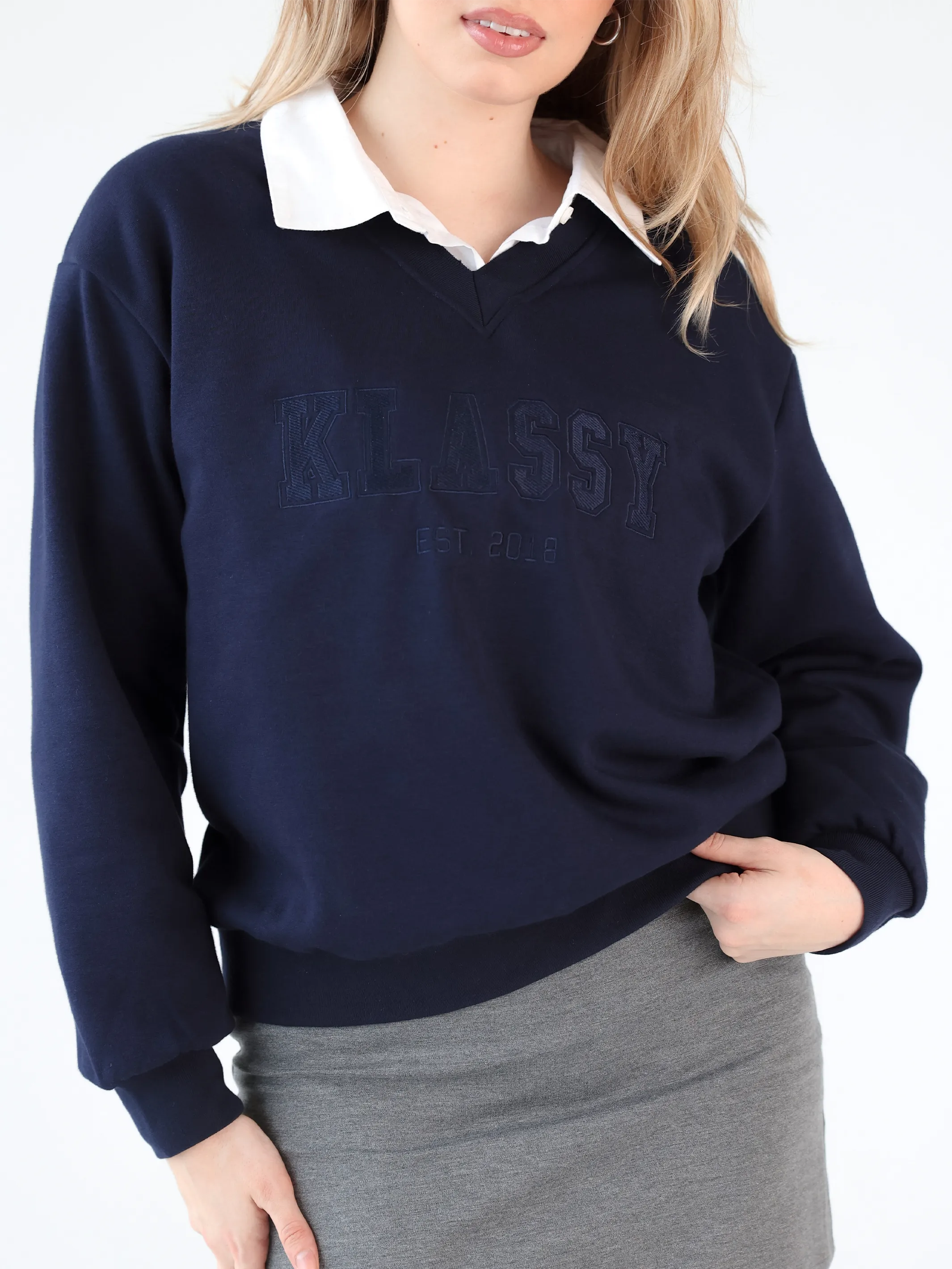 Klassy Varsity Sweater