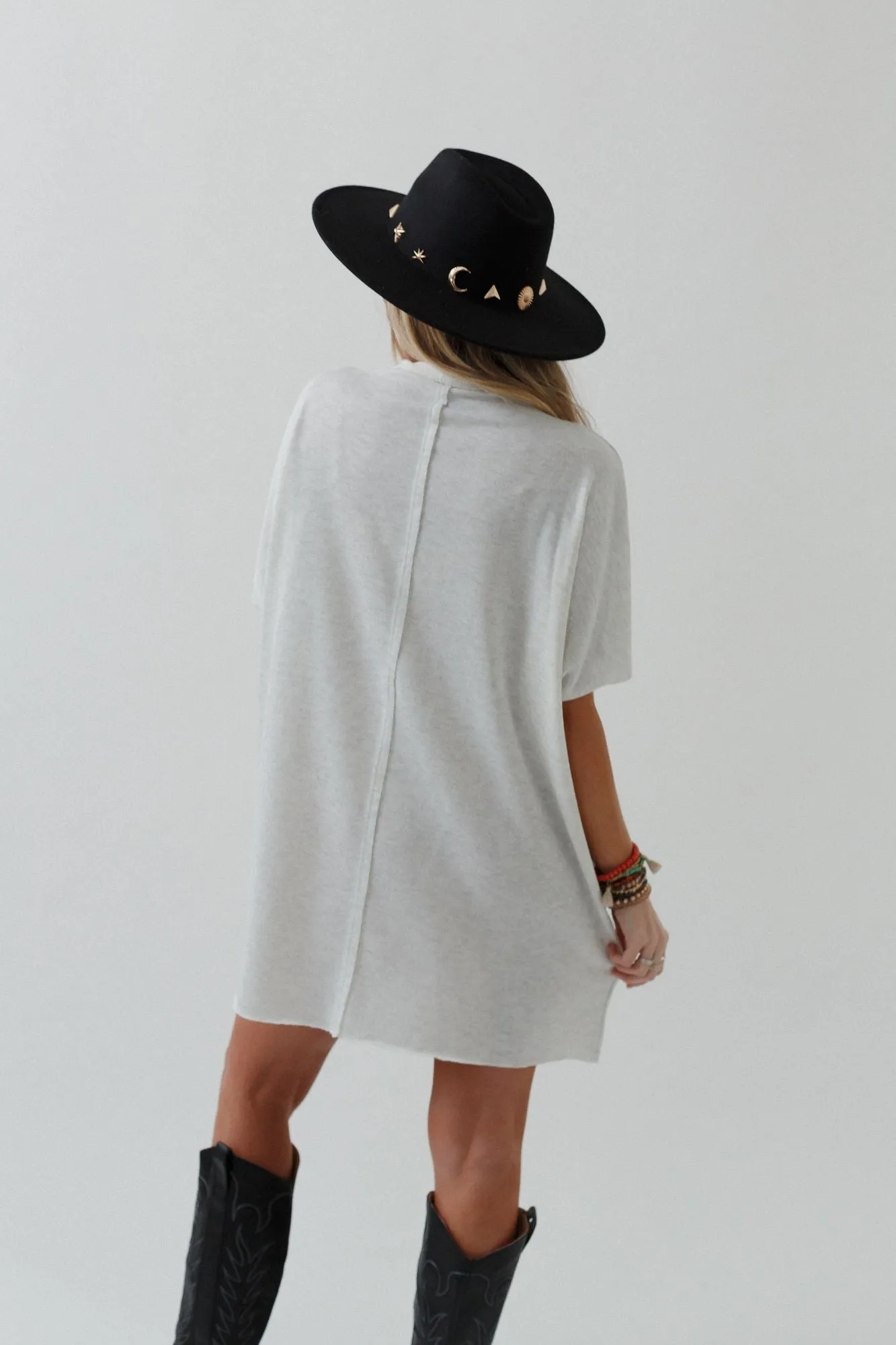 Laid Back Luxe Dress - Light Heather Gray