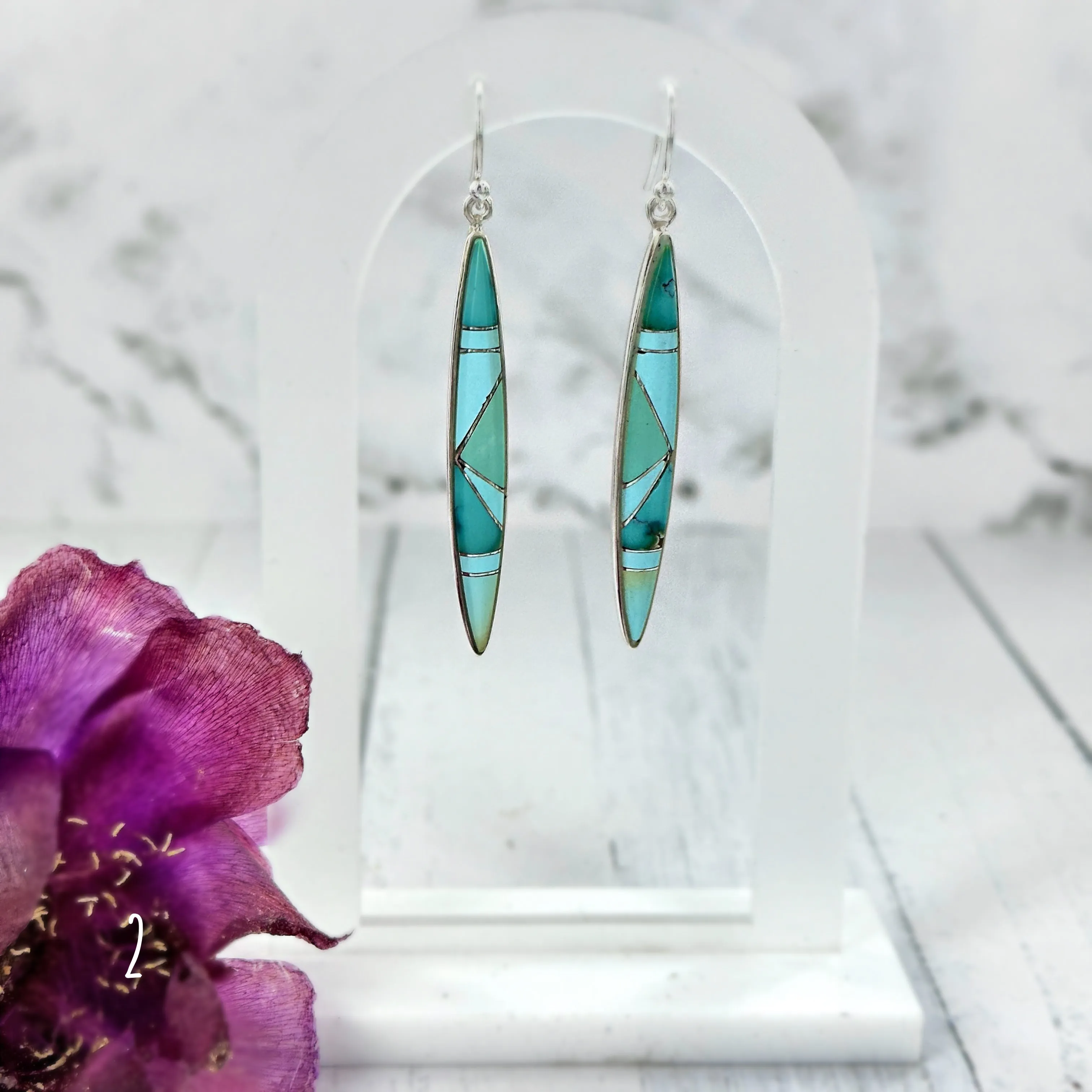 Love of the Southwest {Blue Moon} turquoise Earrings