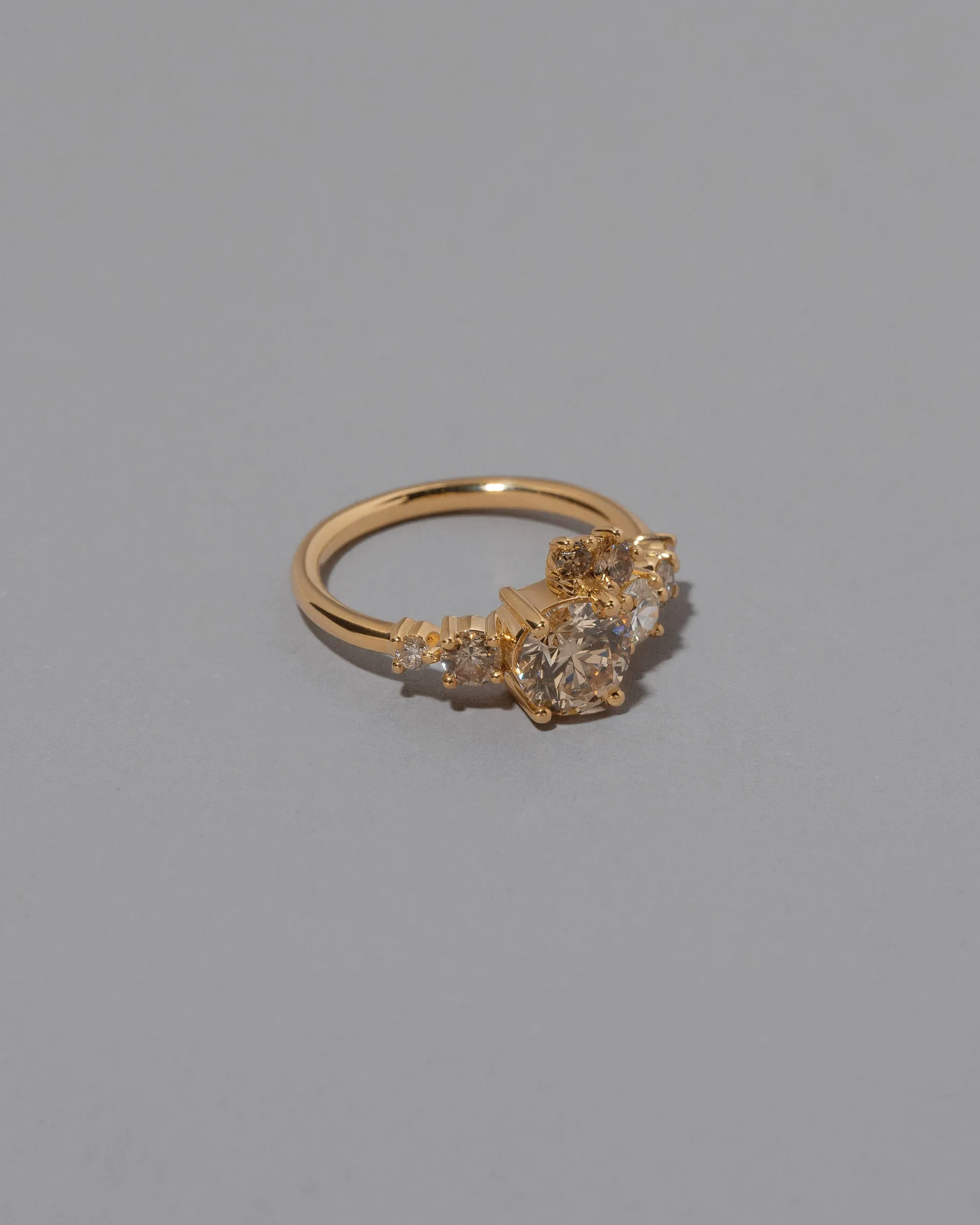 Luna Ring - Champagne Diamond