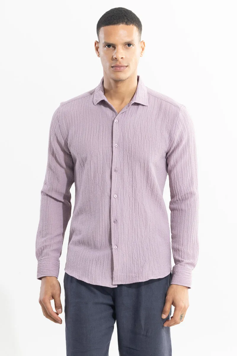 Mash Wrinkle Lilac Shirt