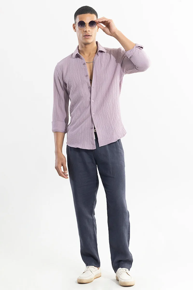 Mash Wrinkle Lilac Shirt