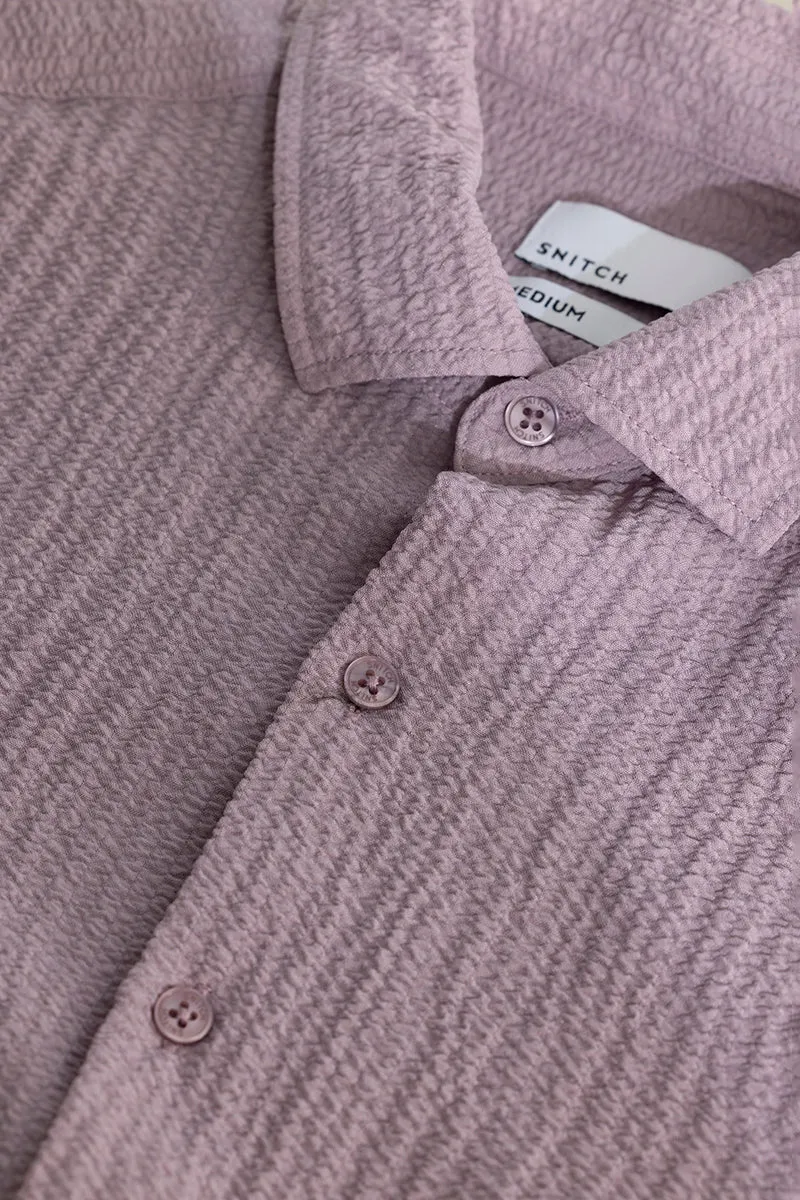 Mash Wrinkle Lilac Shirt