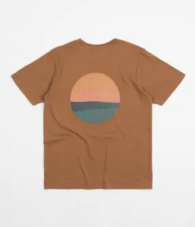 Mollusk Realize T-Shirt - Orange Earth