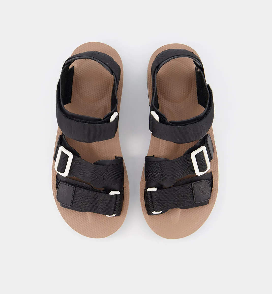 Neptune 2.0 Athletic Sandal l Black and Milk