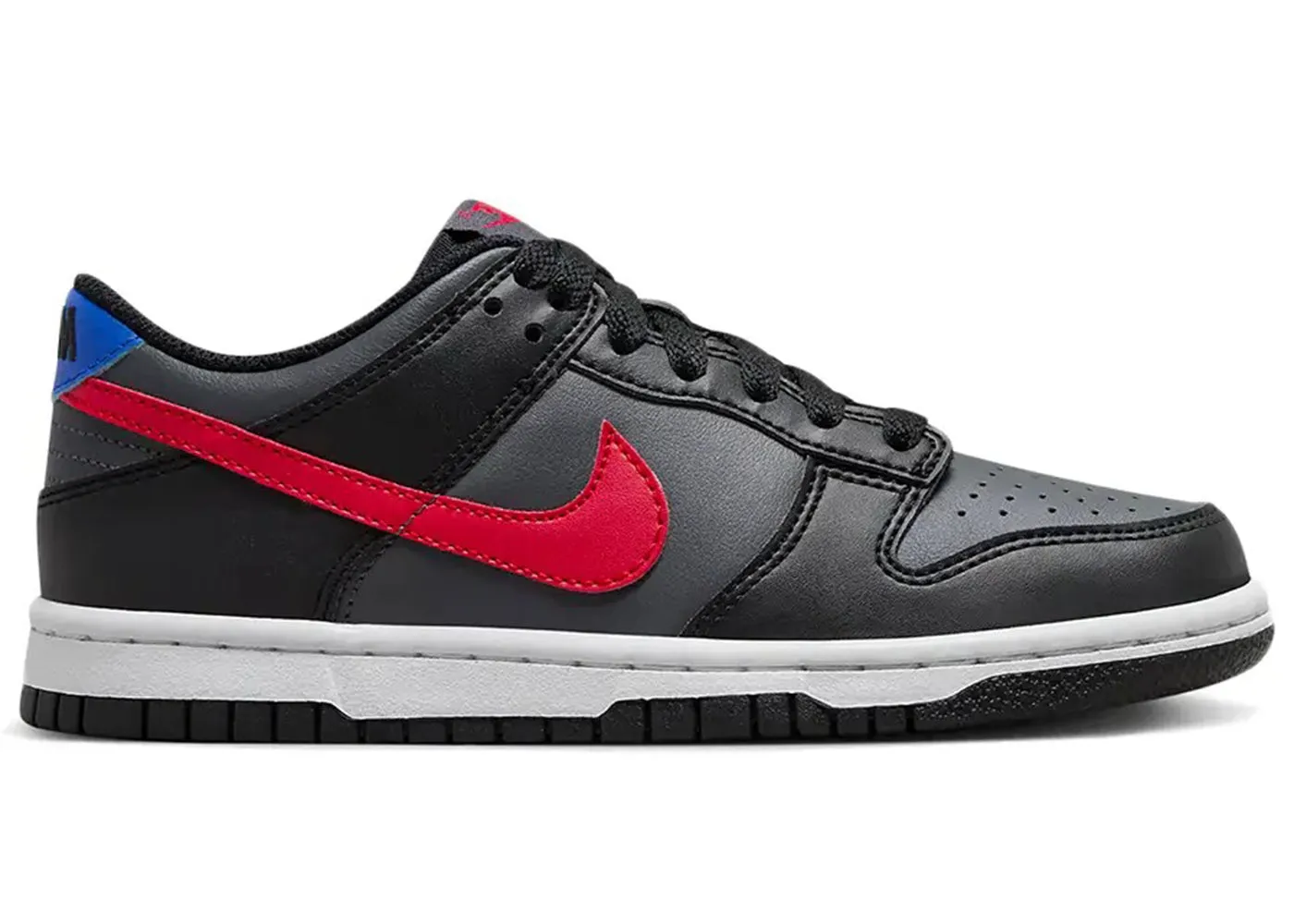 Nike Dunk Low Black Racer Blue University Red (GS)